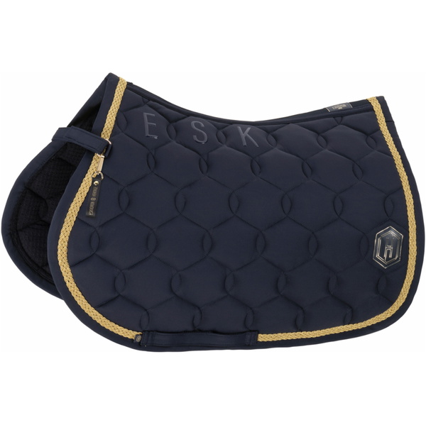 2025 Eskadron Heritage Pro Soft Emblem Saddle Cloth 215058 526 380 - Navy